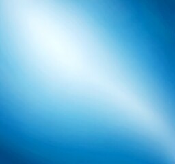Obraz premium a gradient background transitioning from a deep blue at the top to a lighter shade at the bottom, creating a sense of depth and movement