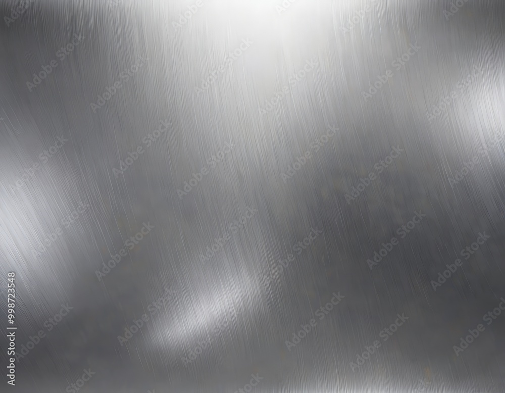 Fototapete a blurred, metallic surface with a gradient of gray and white, creating a sense of movement and texture.