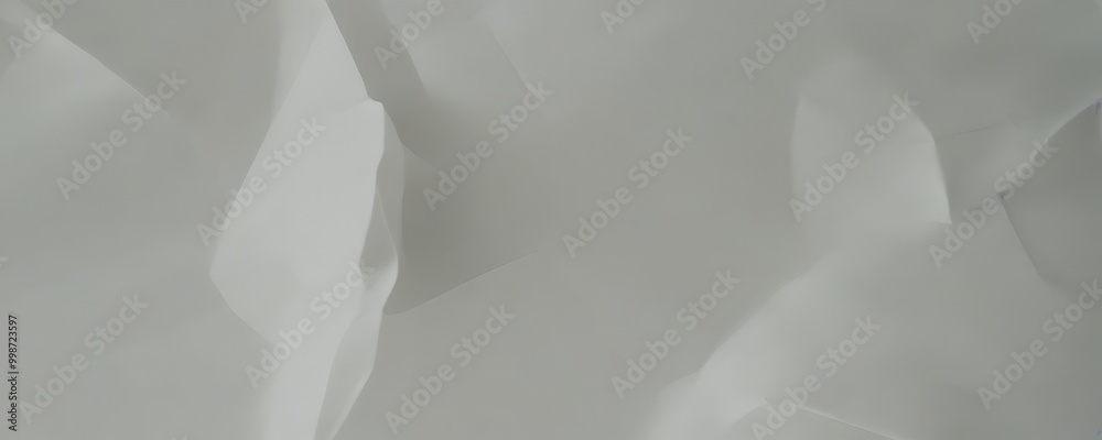 Poster abstract white paper texture with subtle folds and creases