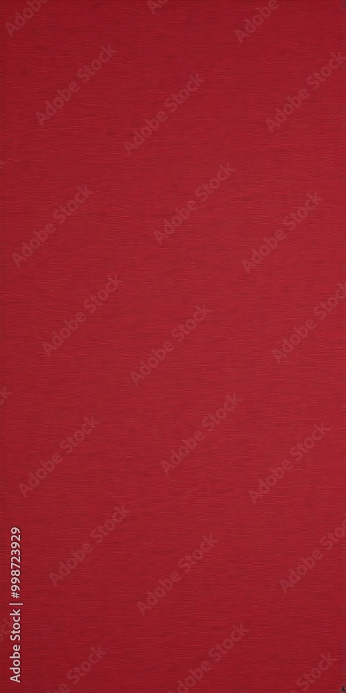 Poster a red background with a dark red line running vertically across it
