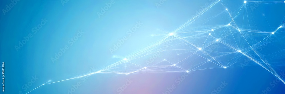 Aufkleber a digital illustration network of interconnected lines and points, creating a sense of depth and complexity The lines, varying in length, converge