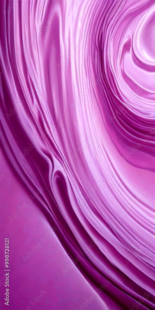 Poster a swirling pattern of purple fabric, creating a dynamic and abstract visual effect