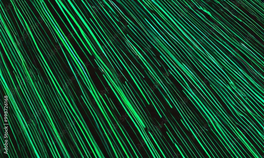 Aufkleber a close-up view dark background with diagonal lines of varying green and black colors, creating a sense of movement and energy