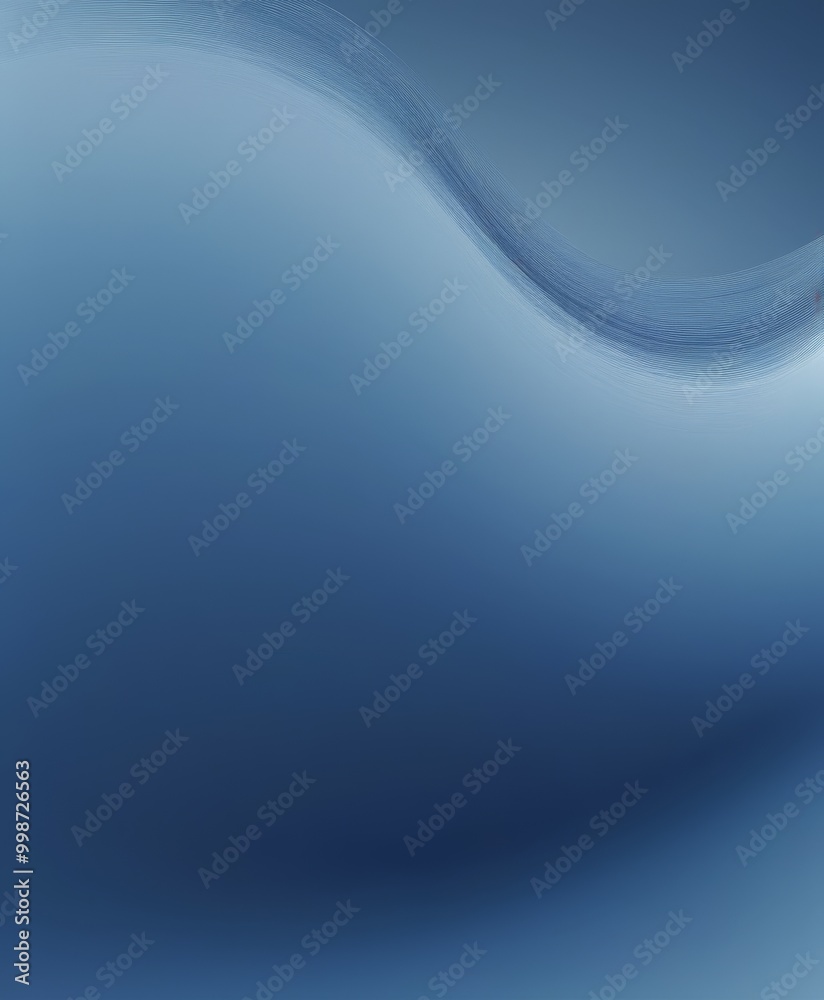 Poster a gradient of blue hues, transitioning from a deep, dark blue at the top to a lighter shade at the bottom The gradient is smooth and continuous, creating a sense of depth