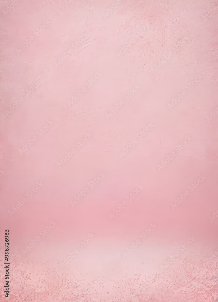 Poster A soft, gradient pink background with a subtle texture, creating a serene and calming atmosphere