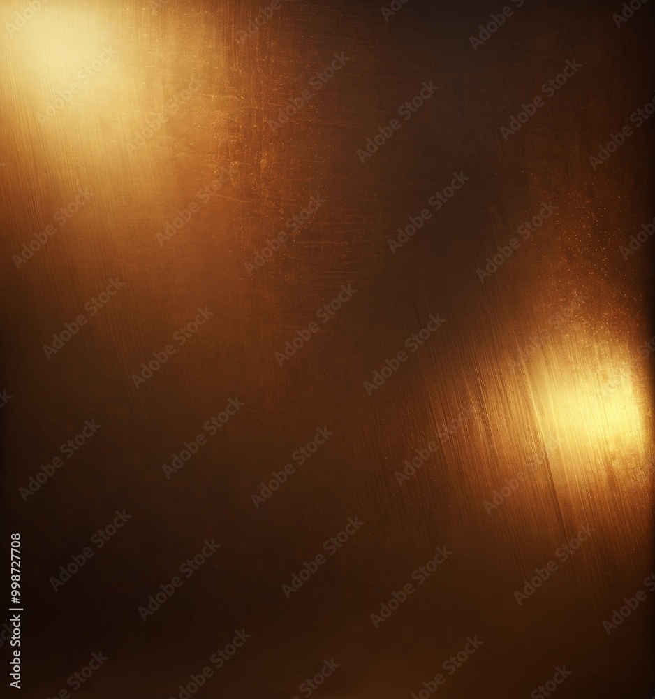 Aufkleber a textured surface with a gradient of warm colors, transitioning from a deep brown at the top to a lighter golden hue towards the bottom The does not contain
