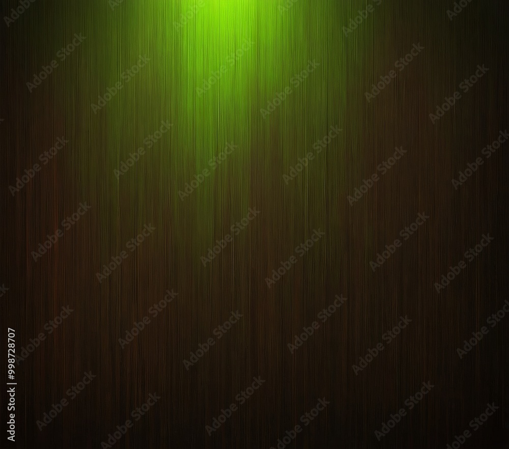 Aufkleber a gradient background transitioning from dark brown to a lighter shade of brown, with a subtle green glow at the top