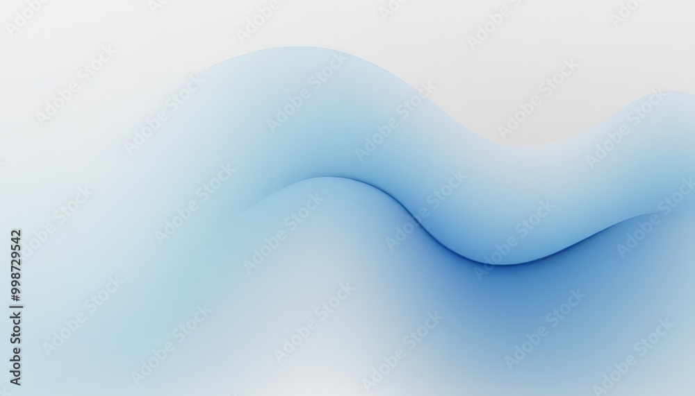 Poster a gradient of blue hues, transitioning from a lighter shade at the top to a darker one at the bottom The gradient is smooth and continuous, creating a sense of fluidity