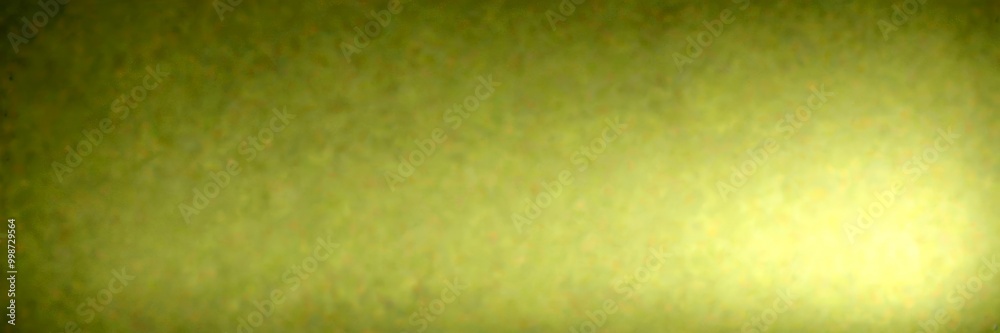 Poster a blurred green background with a faint outline person's face in the bottom right corner