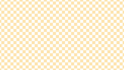 市松模様　背景　オレンジ　シンプル　和柄　ベクター　チェック