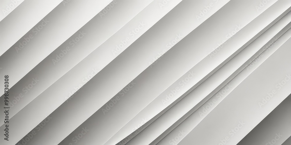 Poster a diagonal pattern of white lines, creating a sense of depth and movement