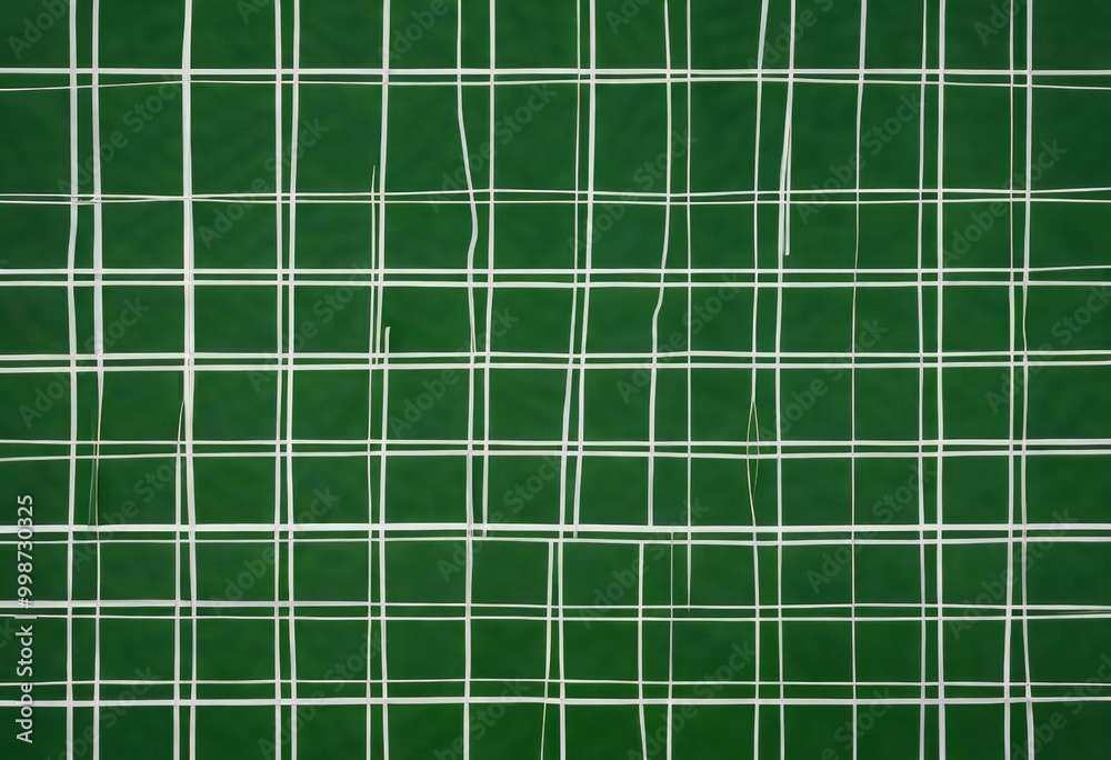 Aufkleber a grid of white lines on a green background, creating a pattern that resembles a grid-like structure