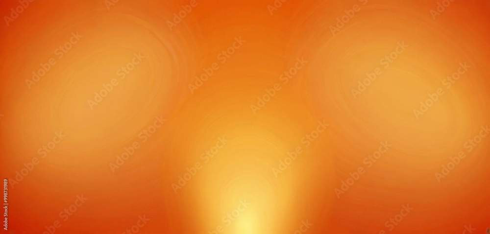 Poster a gradient background transitioning from a warm orange at the top to a cooler yellow at the bottom, creating a visually striking and dynamic composition