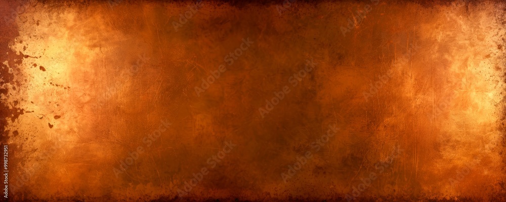 Leinwandbilder a textured, aged brown background with a warm, reddish-brown hue the grainy texture and uneven distr
