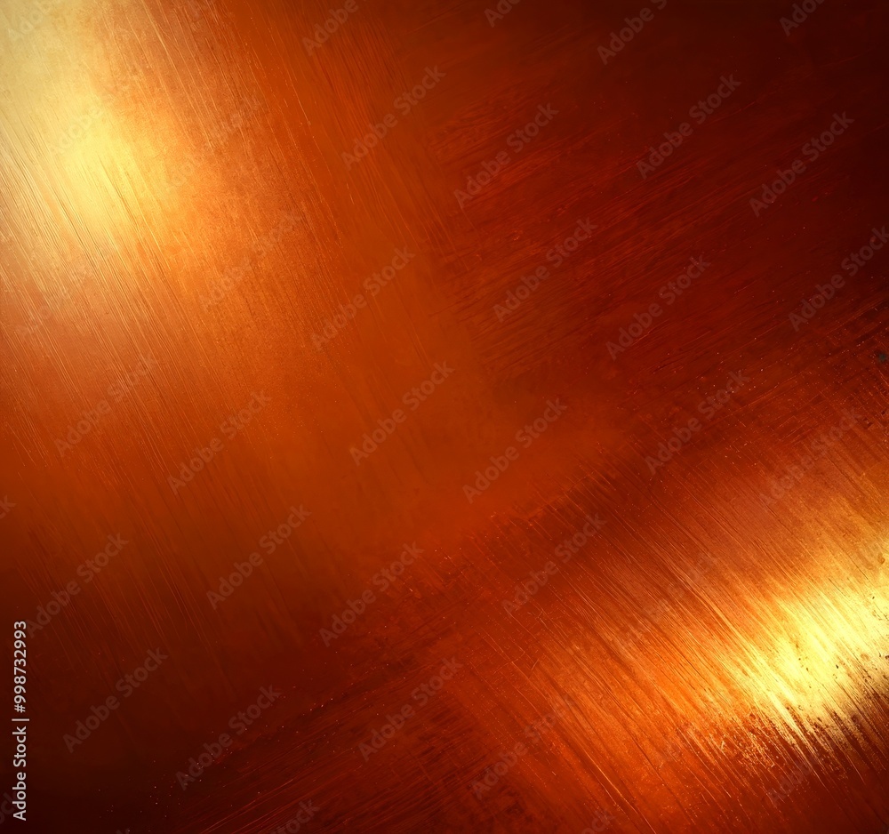 Fototapete a gradient of warm colors, transitioning from a deep red at the top left to a lighter orange at the bottom right The gradient is smooth and continuous, creating a sense of