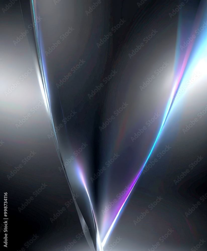 Leinwandbilder a dark, abstract background with a gradient of blue and purple hues, creating a sense of depth and movement devoid of any discernible text or countable