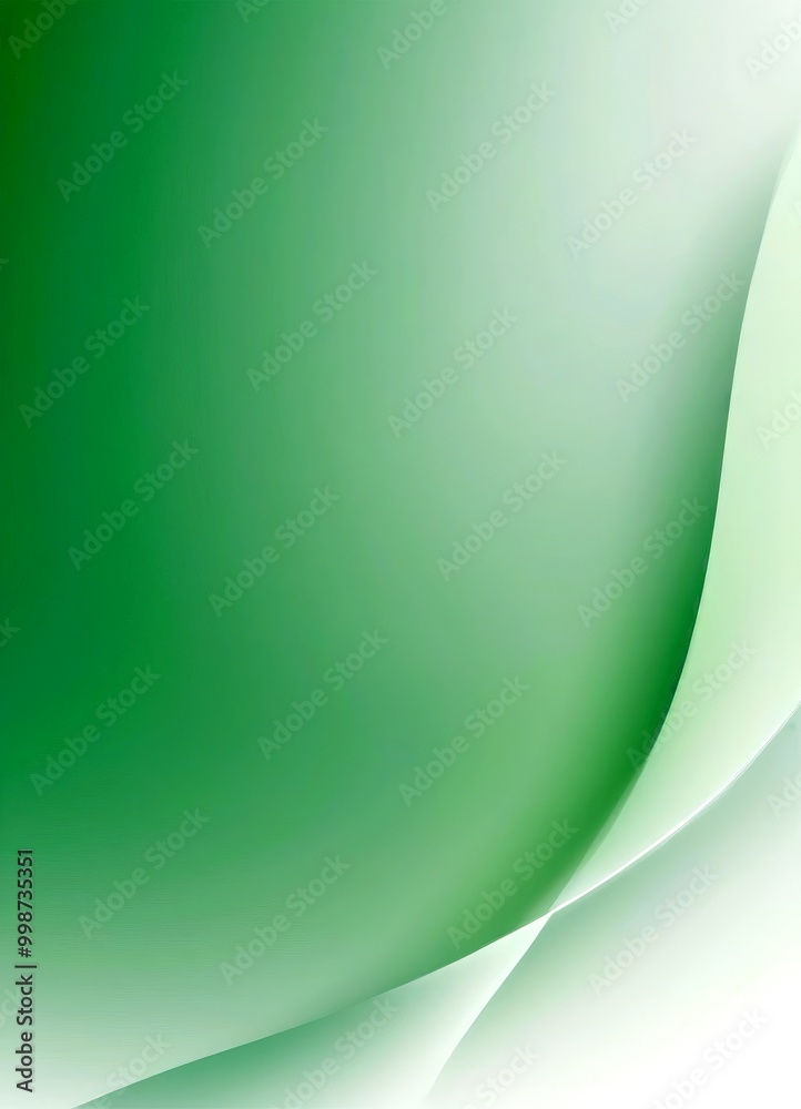 Leinwandbilder a gradient background transitioning from a light green at the top to a darker green at the bottom, c