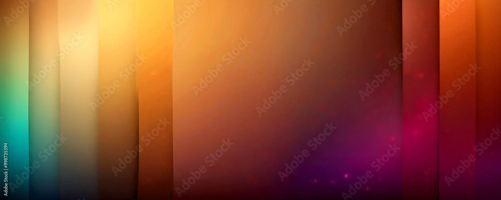 Aufkleber a gradient background with vertical stripes in various warm colors, transitioning from light to dark