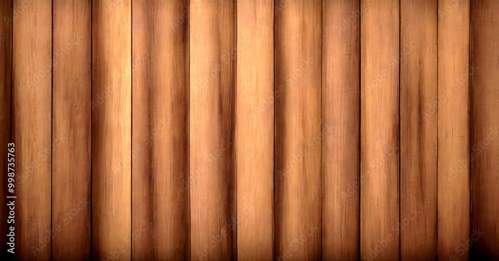 Aufkleber A close-up wooden panel with vertical slats, creating a textured and rustic appearance