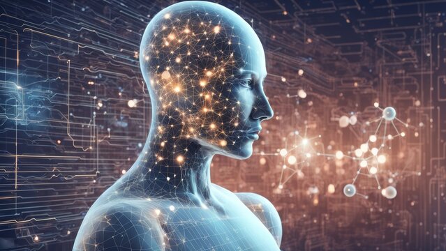 person in the space