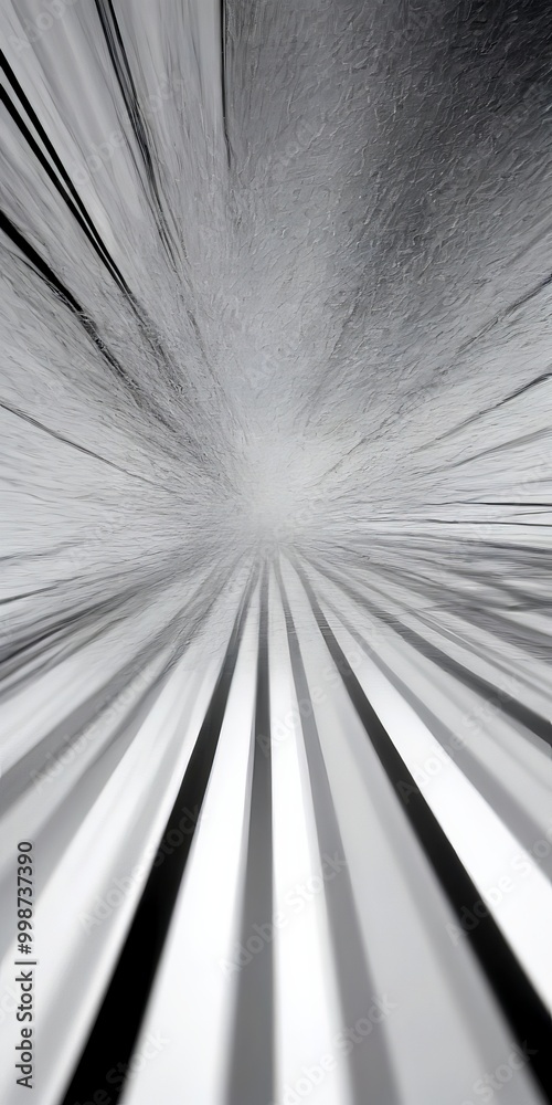Fototapete a black and white photograph textured surface with a radial pattern of diagonal lines, creating a sense of depth and movement