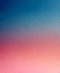 Fototapeta premium a gradient background transitioning from a deep blue at the top to a soft pink at the bottom, creating a serene and calming atmosphere