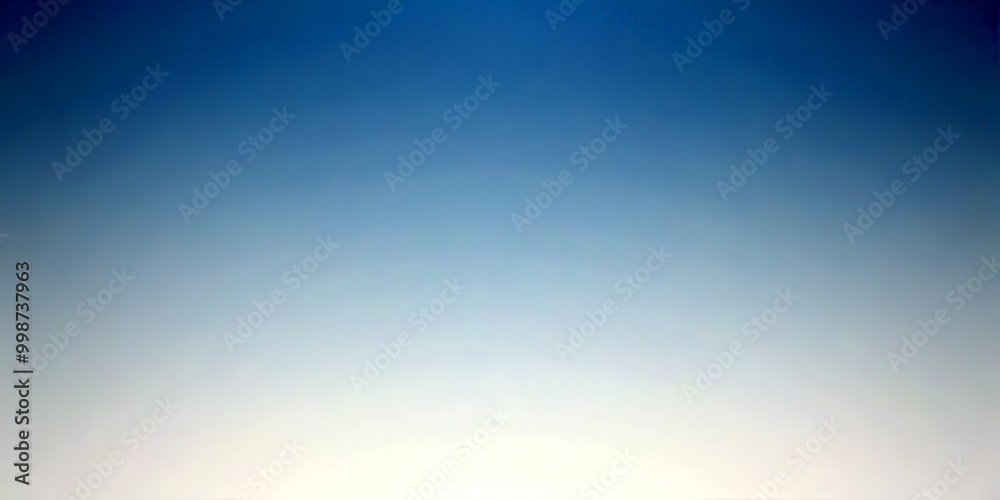 Aufkleber a gradient of blue and white colors, transitioning from a deep blue at the top to a lighter blue at the bottom