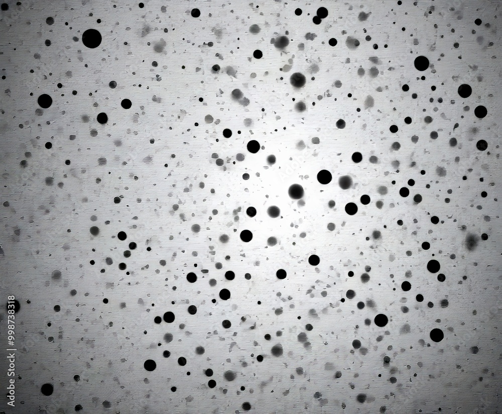 Aufkleber a close-up view textured surface with numerous small black dots scattered across it, creating a sense of randomness and depth
