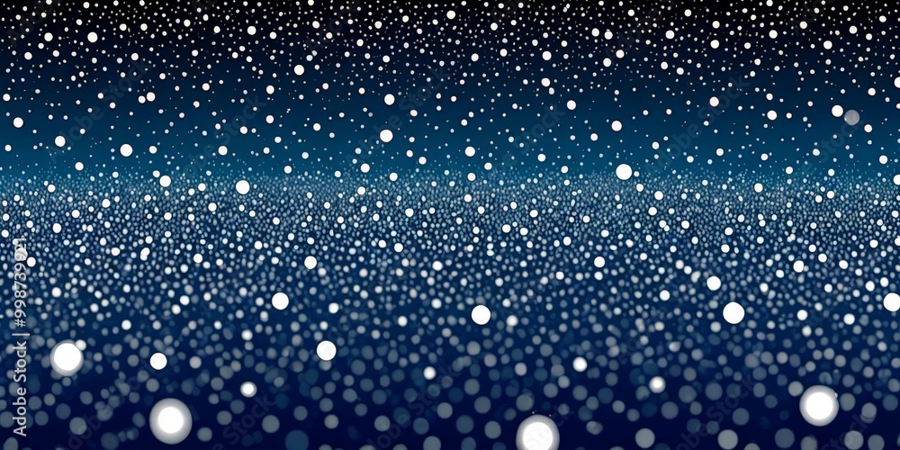 Poster a night sky filled with numerous small white dots, resembling stars, scattered across the frame the 