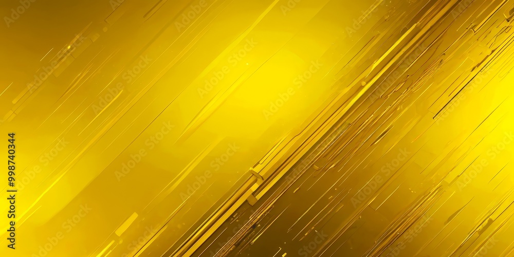 Aufkleber a diagonal pattern of diagonal lines in varying shades of yellow, creating a dynamic and visually striking composition