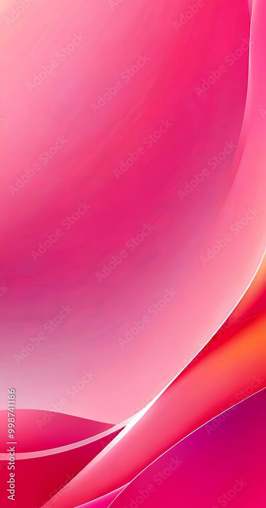 Poster a gradient of pink and purple hues, with a soft, flowing texture that creates a sense of movement an