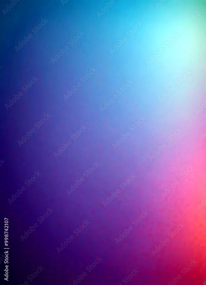 Poster a gradient background transitioning from a deep blue at the top to a lighter purple at the bottom, w