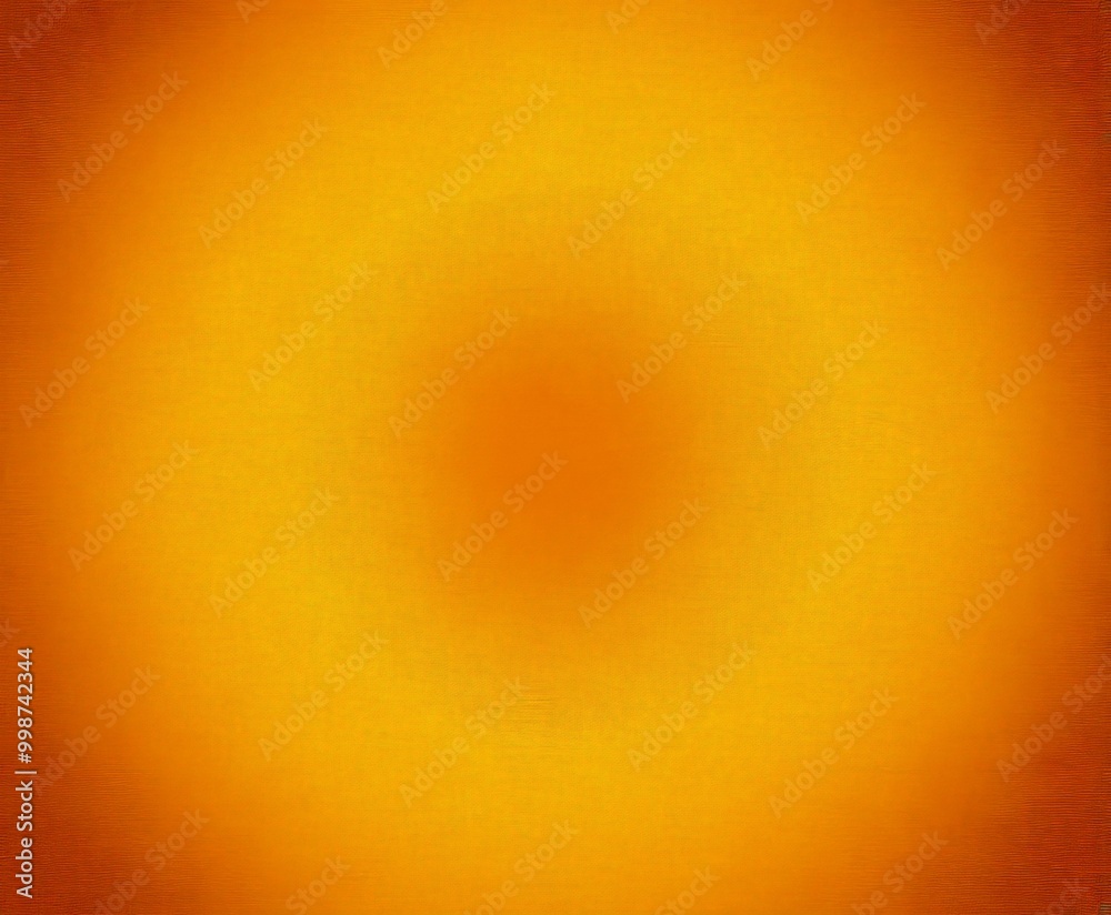 Poster a gradient background transitioning from a warm orange at the top to a deep yellow at the bottom, creating a visually striking and harmonious composition
