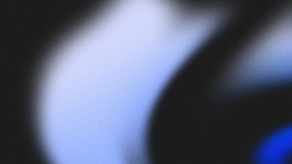Grainy gradient background banner with a blue, black, and white noisy texture, ideal for a poster header or backdrop design.