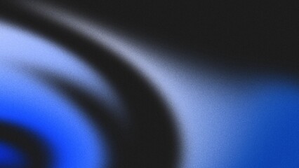 Abstract banner with a grainy gradient background, featuring a blue, black, and white noisy texture for a poster header backdrop design.