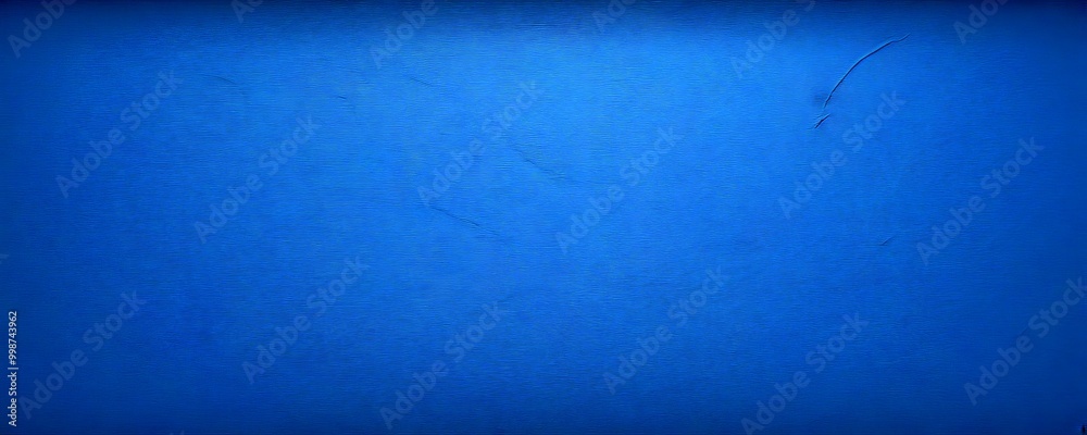 Poster a dark blue wall with a visible crack running horizontally across it
