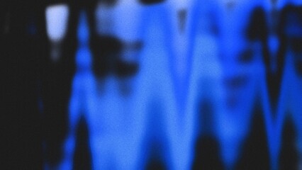Grainy psychedelic gradient background with abstract blue, black, and white noisy texture, perfect for a poster header or banner design