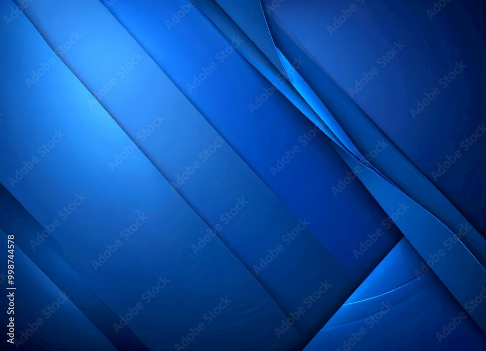 Aufkleber a dark blue abstract background with diagonal lines and a gradient effect, creating a sense of depth and movement