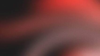 Grainy textured gradient abstract banner with red, black, and grey tones, creating a noisy effect perfect for a backdrop or poster header.