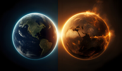 Fototapeta premium Planets Earth