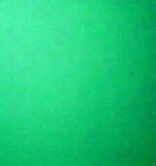 a close-up view of a vibrant green surface, which appears to be a piece of paper or a similar material. The color is vivid and uniform, suggesting a