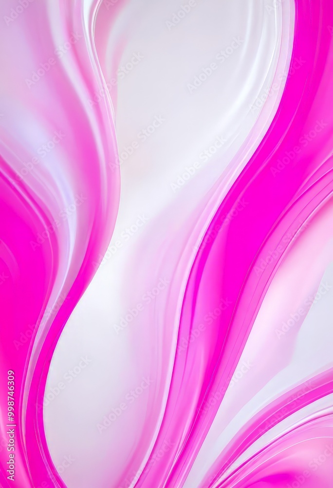 Poster a vibrant abstract background with pink and white hues, creating a dynamic and visually striking composition.