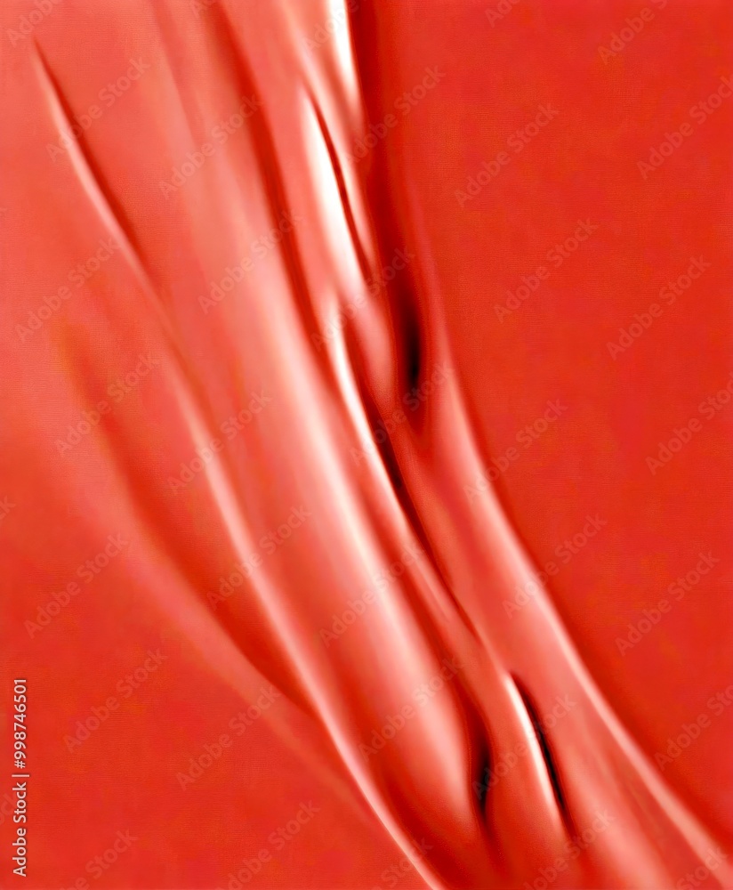 Aufkleber a close-up view pink fabric surface with a subtle, wavy texture The fabric appears to be made soft, silky material, possibly a type of fabric used for clothing or