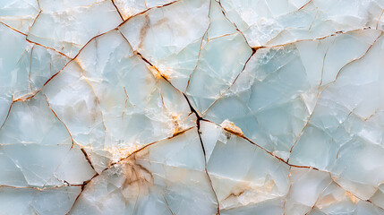 Abstract blue agate stone texture with natural cracks