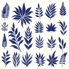 Fototapeta premium Seamless floral pattern vector illustration with decorative vintage spring flowers and leaf design