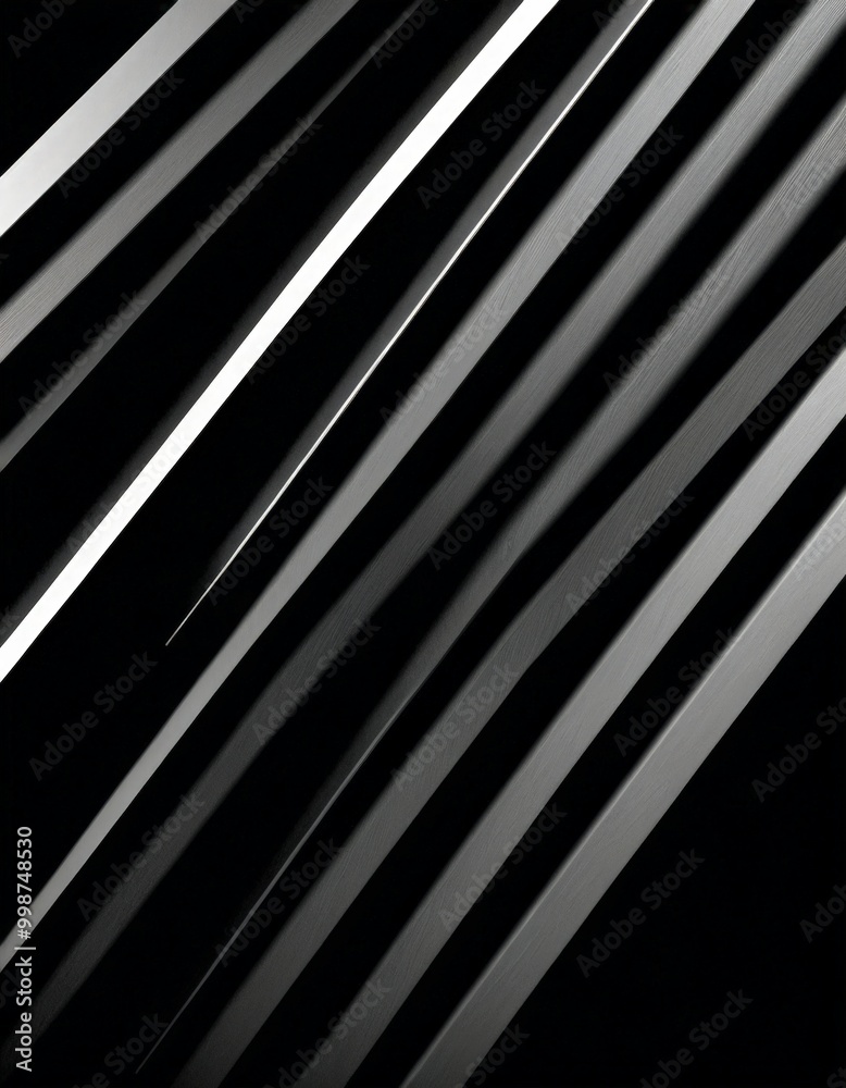 Aufkleber a diagonal pattern of intersecting white and black lines, creating a sense of movement and depth