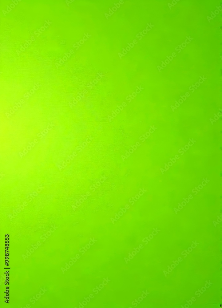 Leinwandbilder A gradient of green, transitioning from a darker shade at the top to a lighter one at the bottom, creating a smooth and continuous color flow