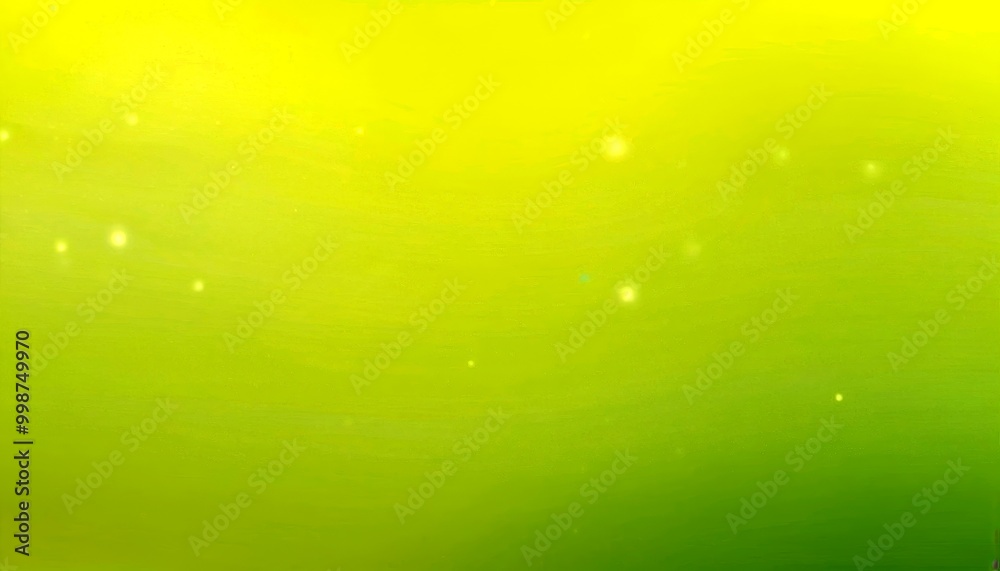 Poster a gradient background transitioning from a bright green at the top to a darker green at the bottom, with small white dots scattered throughout the