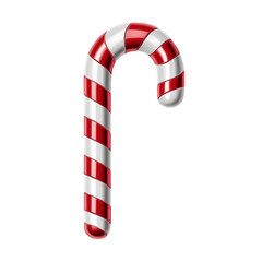 Classic Red and White Candy Cane Decoration