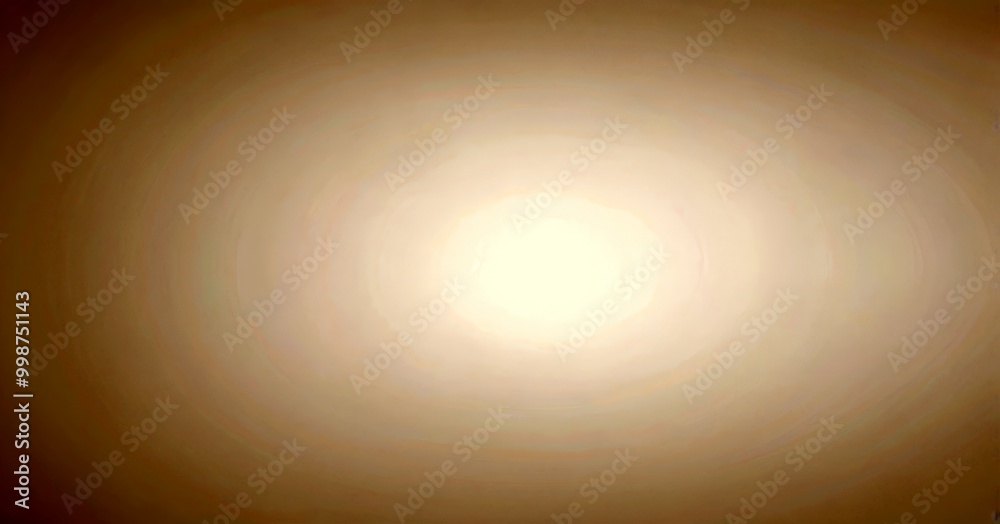 Aufkleber a gradient background transitioning from a light beige at the top to a darker beige at the bottom, creating a smooth, circular shape